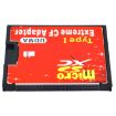 Micro SD to CF Compact Flash Card Adapter, 1 Socket - 3