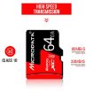 MICRODATA 8GB U1 Red Black TF Micro SD Memory Card - 3