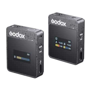 Godox MoveLink II M1 Wireless Lavalier Mic System for DSLR Cameras - 1