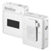Godox MoveLink II M2 Wireless Lavalier Mic System for DSLR (White) - 3