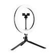 Adjustable 10" LED Fill Light with Tripod & Phone Clamp - 1