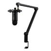 Logitech Blue Yeticaster USB Mic + Shockproof Mount & Bracket Set (Black) - 1
