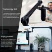 Logitech Blue Yeticaster USB Mic + Shockproof Mount & Bracket Set (Black) - 5