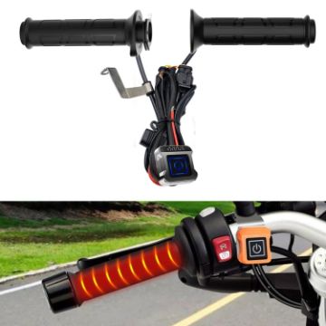 WUPP ZH-983C1 Heated Grip Handlebar with Three Gear Control (Black) - 1