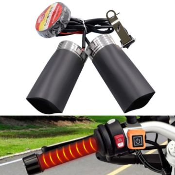 Third Gen Heated Grip: CS-054B1 Motorcycle Electric Hand Cover - 1
