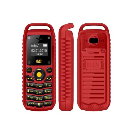 Mini B25 Bluetooth Dialer Headphone, Dual SIM, MP3, 2G, Red - 1