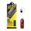 Mini B25 Bluetooth Dialer Headphone, Dual SIM, MP3, 2G, Red - 6