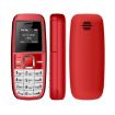 BM200 Mini Mobile Phone, 0.66", MT6261D, Dual SIM, Bluetooth, 2G Red - 1