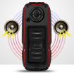 KUH T3 Rugged Phone, Dustproof, Shockproof, Dual SIM, 2400mAh, Black - 4