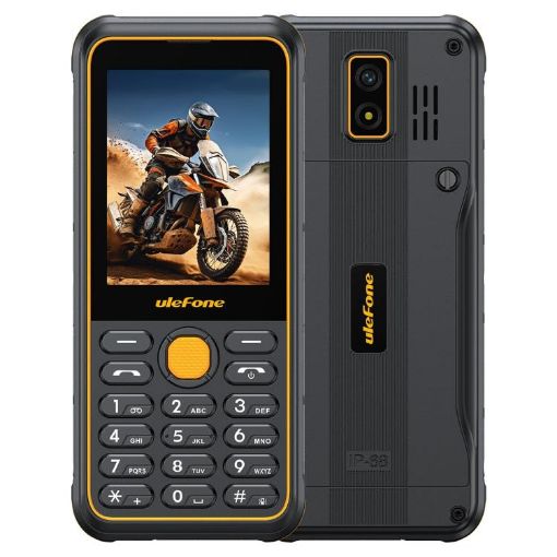 Ulefone Armor Mini 4 Rugged 2.8" Phone, Unisoc T117, 4G, Black - 1