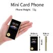 V8 Card Mobile Phone, 2.01" Display, GSM Dual SIM, Bluetooth, Torch - 6