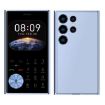 V8 Card Mobile Phone, 2.01", Bluetooth, FM, Torch, Dual SIM, Sky Blue - 1