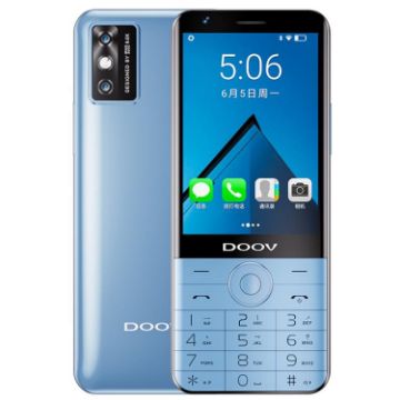 DOOV R17 Pro Keypad Phone, 4GB+64GB, 3.5" Android 12, 4G, Blue - 1