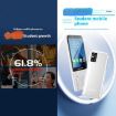 DOOV R17 Pro Keypad Phone, 4GB+64GB, 3.5" Android 12, 4G, Blue - 4