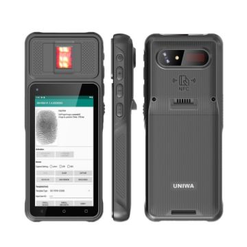 UNIWA F501 Scanner Phone, 5.0" Android 12, 4G, 2GB+32GB, Black - 1