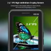 UNIWA V2000 4G Phone, SOS, LED Flash, 1700mAh, AU Plug, Black - 3