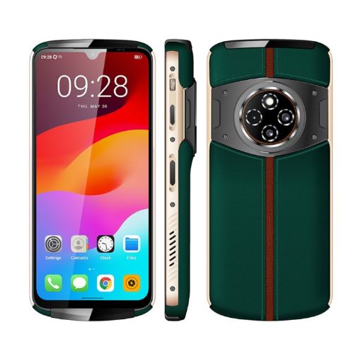 UNIWA PJ001 Projector Phone, 8GB+256GB, 6.72" Android, 4G (Green) - 1
