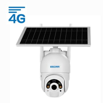 ESCAM QF450 1080P 4G Solar IP Camera, 128G, Two-way Audio, Night Vision - 1