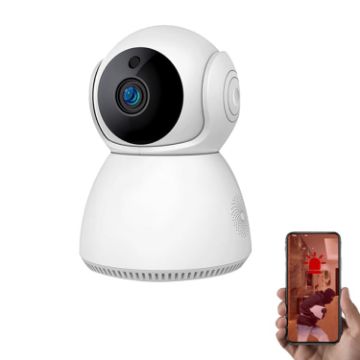 YT24 V380 1.0MP WiFi Smart IP Camera, Night Vision, UK Plug - 1