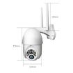 Q10 Outdoor WiFi Camera with Night Vision & Motion Detection, UK Plug - 2