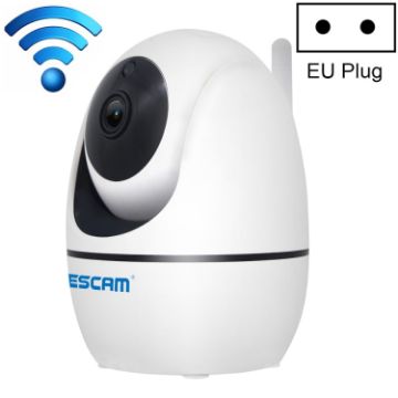 ESCAM PVR008 HD 1080P WiFi IP Camera, Motion/Night Vision, EU Plug - 1