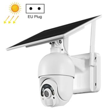 T22 Solar 1080P HD 4G EU Camera, Night Vision, PIR Alarm, Audio - 1