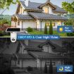 T22 Solar 1080P HD 4G EU Camera, Night Vision, PIR Alarm, Audio - 5