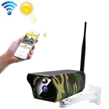 VESAFE VS-Y4 1080P Solar WiFi Camera, PIR Motion & Night Vision, 64GB TF - 1