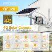 ESCAM QF320 1080P 4G Solar IP Camera, Night Vision, PIR, 2-Way Audio - 6