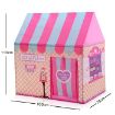 Children's Pink Play Tent - Small Game House for Household Fun - 2