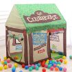 Children's Green Play Tent - Small Household Game House - 1