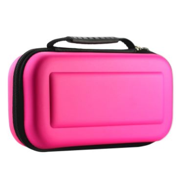 Pink EVA Portable Storage Bag for Nintendo Switch - 1