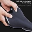 GUB 3083 Black Microfiber Leather Bike Saddle - 4