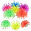 Yellow TPR Sea Urchin Ball Coral, Large 13cm Aquarium Decor - 2