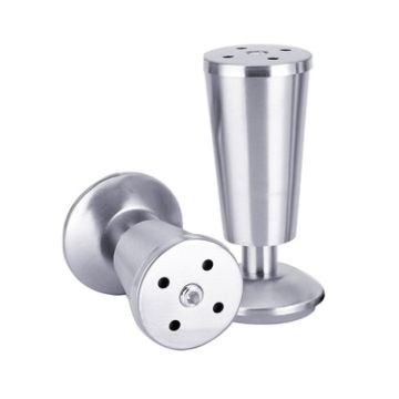 Adjustable 150mm Stainless Steel Cupboard Foot, Thickened Design - 1