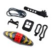 Wireless Remote Bicycle Tail Light with Turn Signal (Black) - 2