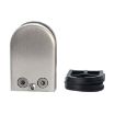 Concave Matte Polished 201 Stainless Steel Glass Clamp Bracket - 2