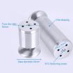 Stainless Steel Sofa Cabinet Foot, Height: 180mm - 3