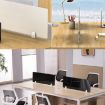 White L Shape Aluminum Alloy Office Desktop Screen Partition Clip - 4