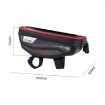 WILD MAN E1 Waterproof MTB Phone Bag Front Tube Bag (Red) - 2