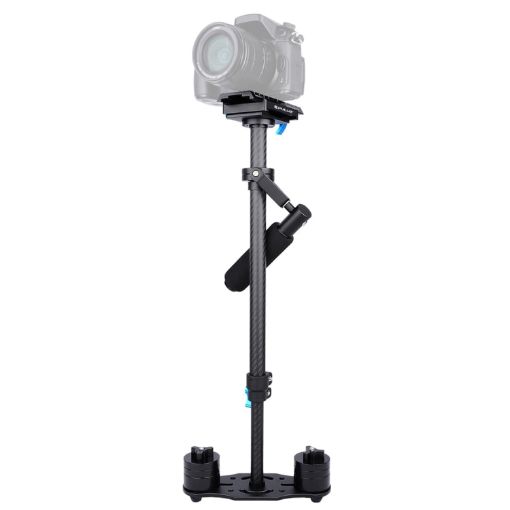 PULUZ Carbon Fibre Stabilizer for DSLR & DV Cameras, 0.5-3kg Load Capacity - 1