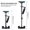 PULUZ Carbon Fibre Stabilizer for DSLR & DV Cameras, 0.5-3kg Load Capacity - 3