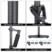 PULUZ Carbon Fibre Stabilizer for DSLR & DV Cameras, 0.5-3kg Load Capacity - 5