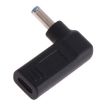 USB-C Female to 4.5x3.0mm Male Elbow Adapter Connector (Blue) - 2