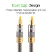 EMK 1.5m Gold Plated Toslink Male Digital Optical Audio Cable - 5