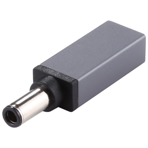 19V PD Adapter Connector 6.0x0.6mm Male (Silver Grey) - 1
