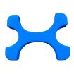 X Type 2.5" Portable Hard Drive Silicone Case for 2TB-4TB (Blue) - 2