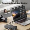ORICO DKA20-BK-BP 20-in-1 10Gbps Type-C Docking Station (EU Plug) - 3