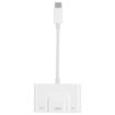 3 in 1 USB-C Male to USB + 100M RJ45 Ethernet + Type-C Adapter - 2