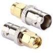 BNC Female to SMA Male Connector (2 Pack) - 1